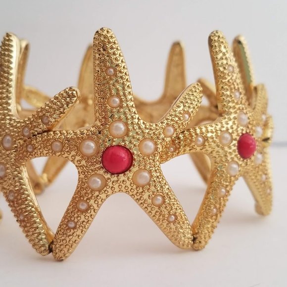 Lilly Pulitzer Starfish Stretch Bracelet - Picture 5 of 8